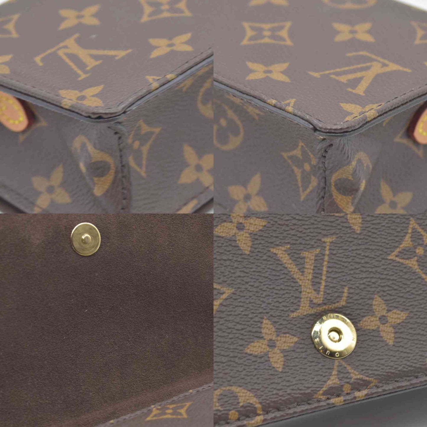 $1750 Louis Vuitton  Monogram Lily Wallet On Chain RFID Crossbody France
