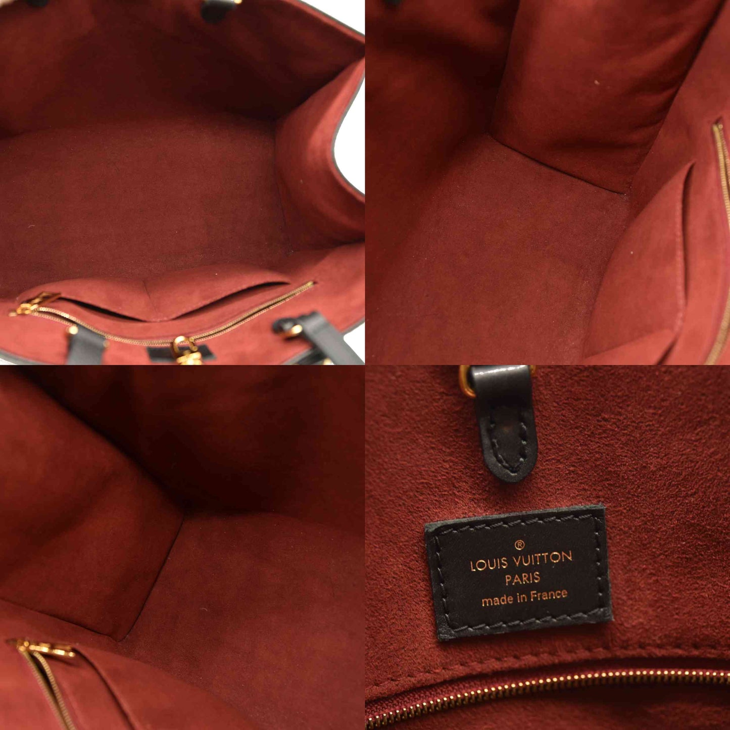 Louis Vuitton  Empreinte Monogram BiColor Giant Onthego MM Black Beige DU3250