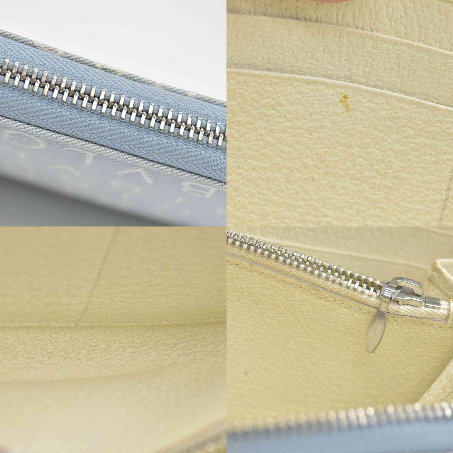 $840 Bvlgari  Canvas Continental Wallet CONSIGNMENT