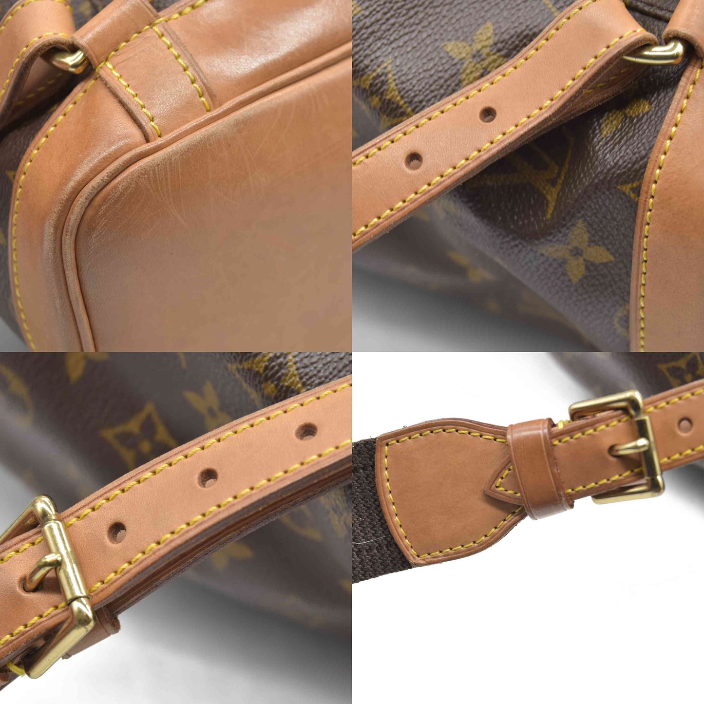 $3100 CONSIGNMENT Louis Vuitton Monogram Montsouris GM Backpack SP0959 1999