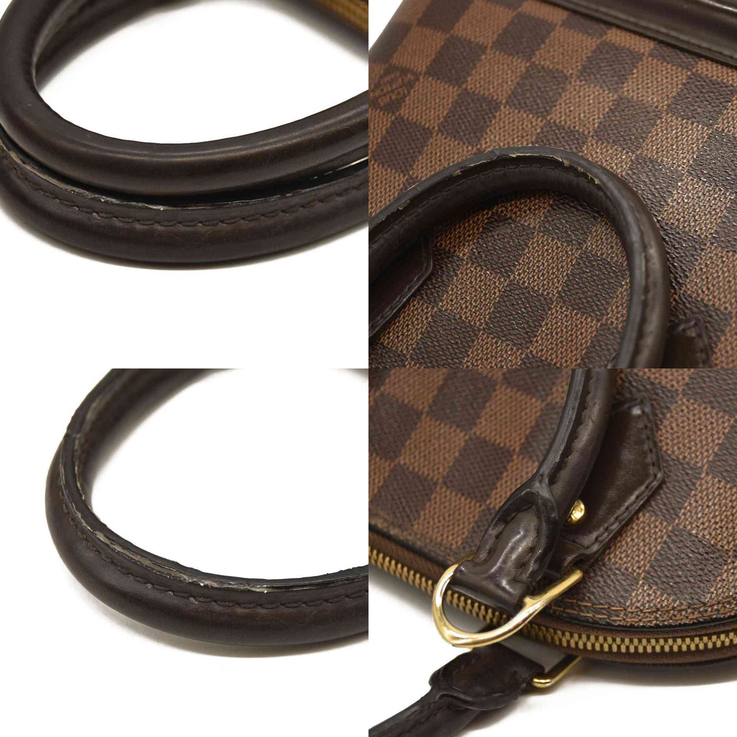 LOUIS VUITTON Damier Ebene Alma BB