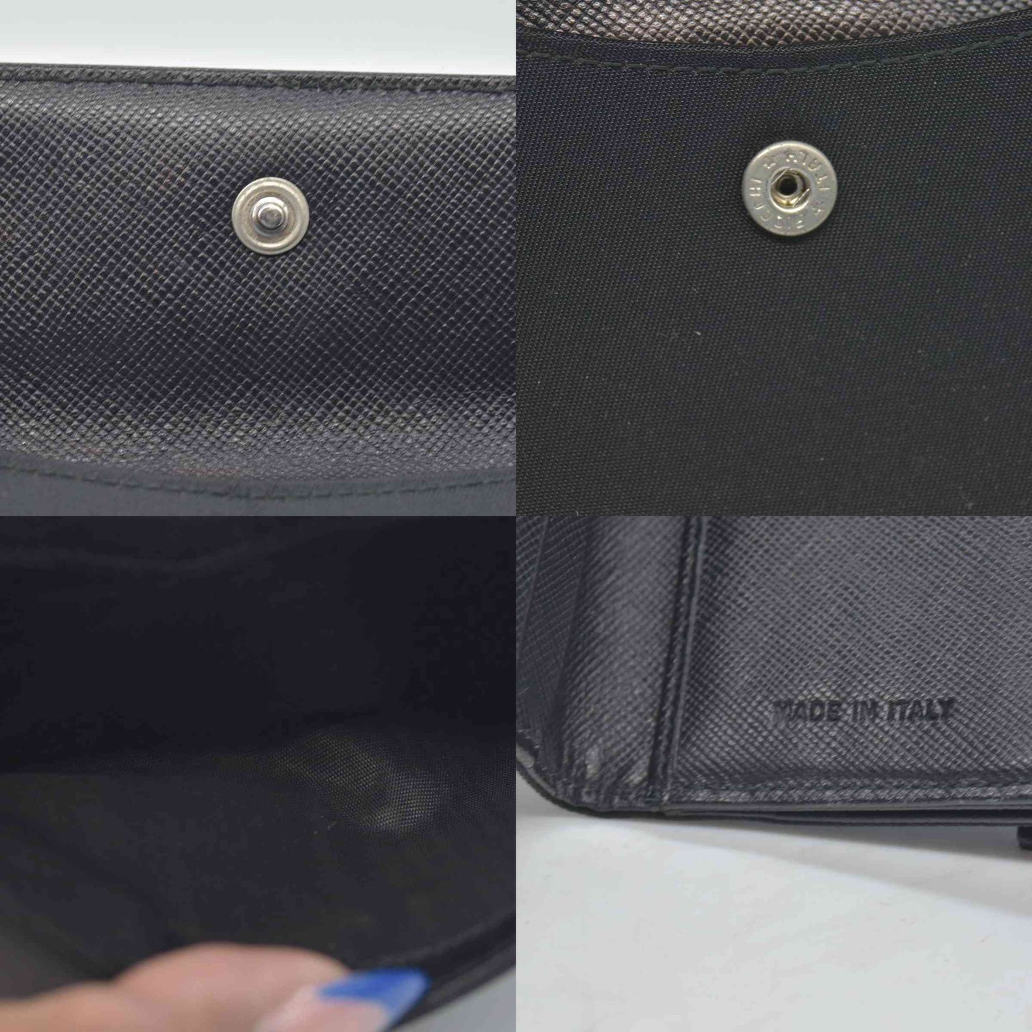 $675 Prada Nylon Tessuto Wallet CONSIGNMENT