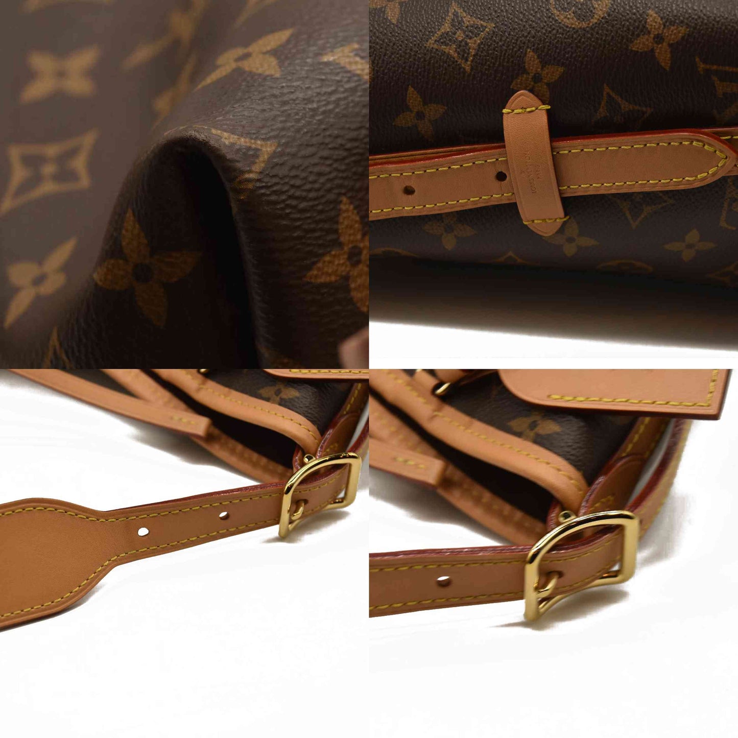 LOUIS VUITTON  Monogram CarryAll MM with pouch