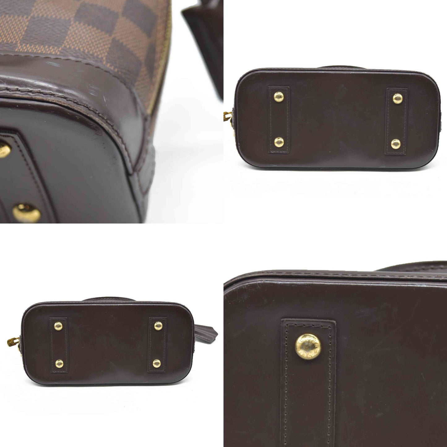 $1940 Louis Vuitton Damier Ebene Alma BB 2017 AA4177