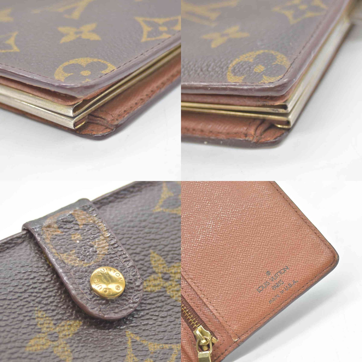 Louis Vuitton  Vintage Monogram Viennois Wallet SD0999 CONSIGNMENT