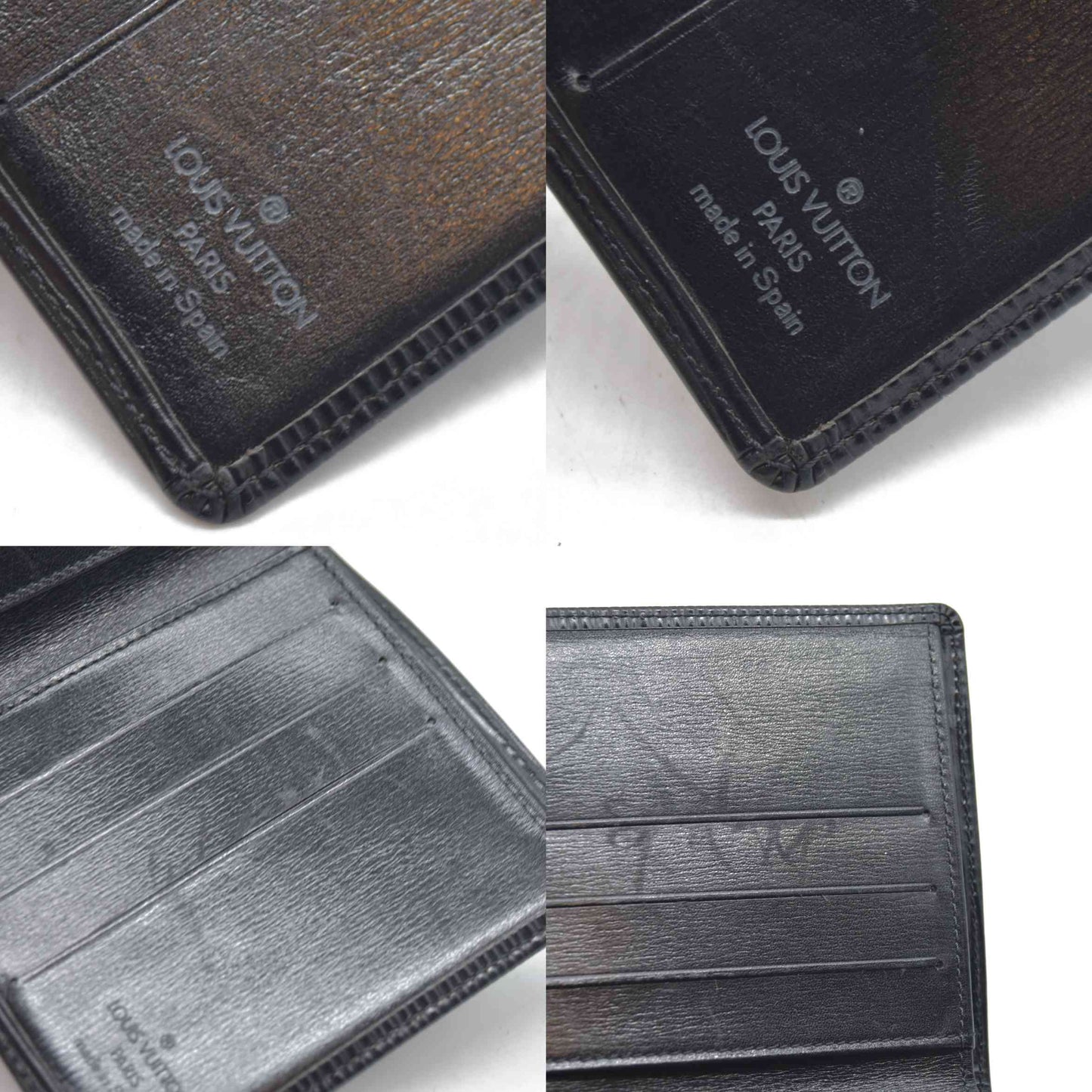 $615 CA0954 CONSIGNMENT Louis Vuitton Epi Marco Bifold Wallet 1994