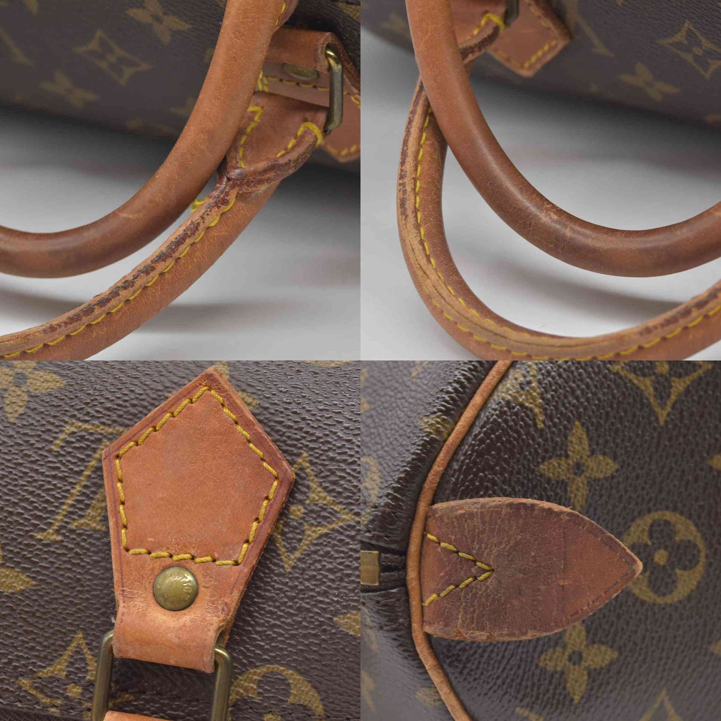$1730 1987 Louis Vuitton Monogram Speedy 35 VI872