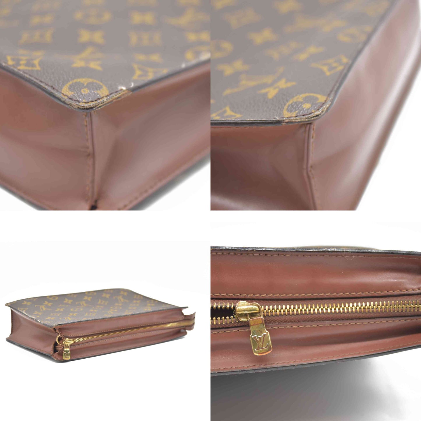 CONSIGNMENT AUCTION $1050 Louis Vuitton  Monogram Pochette Homme