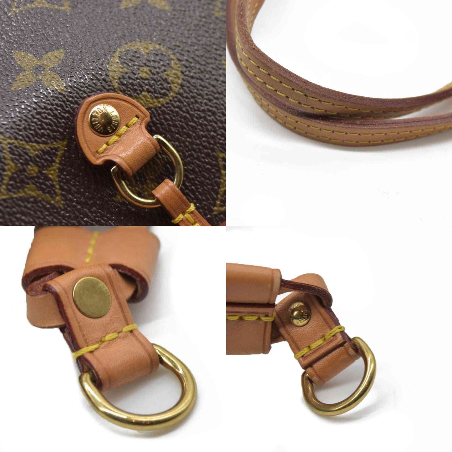 Louis Vuitton  Monogram Maui V Neverfull MM Rose Ballerine SR1195