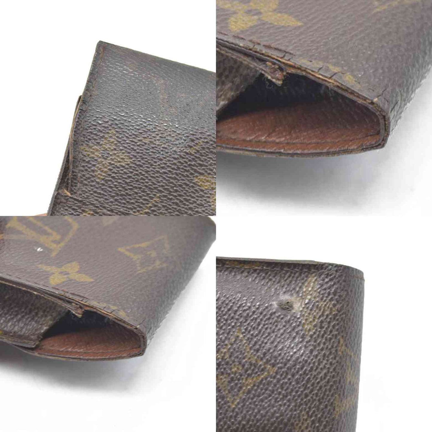 $295 Louis Vuitton Vintage Smoke Case Monogram CT1015