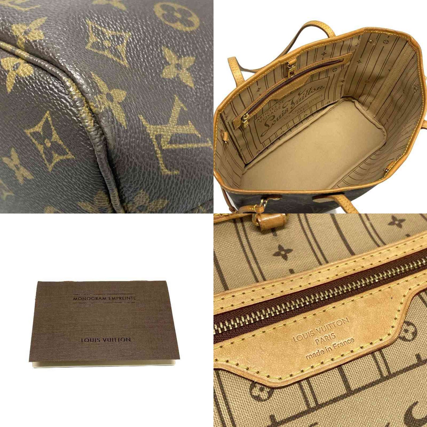 Louis Vuitton  Monogram Neverfull PM VI1017