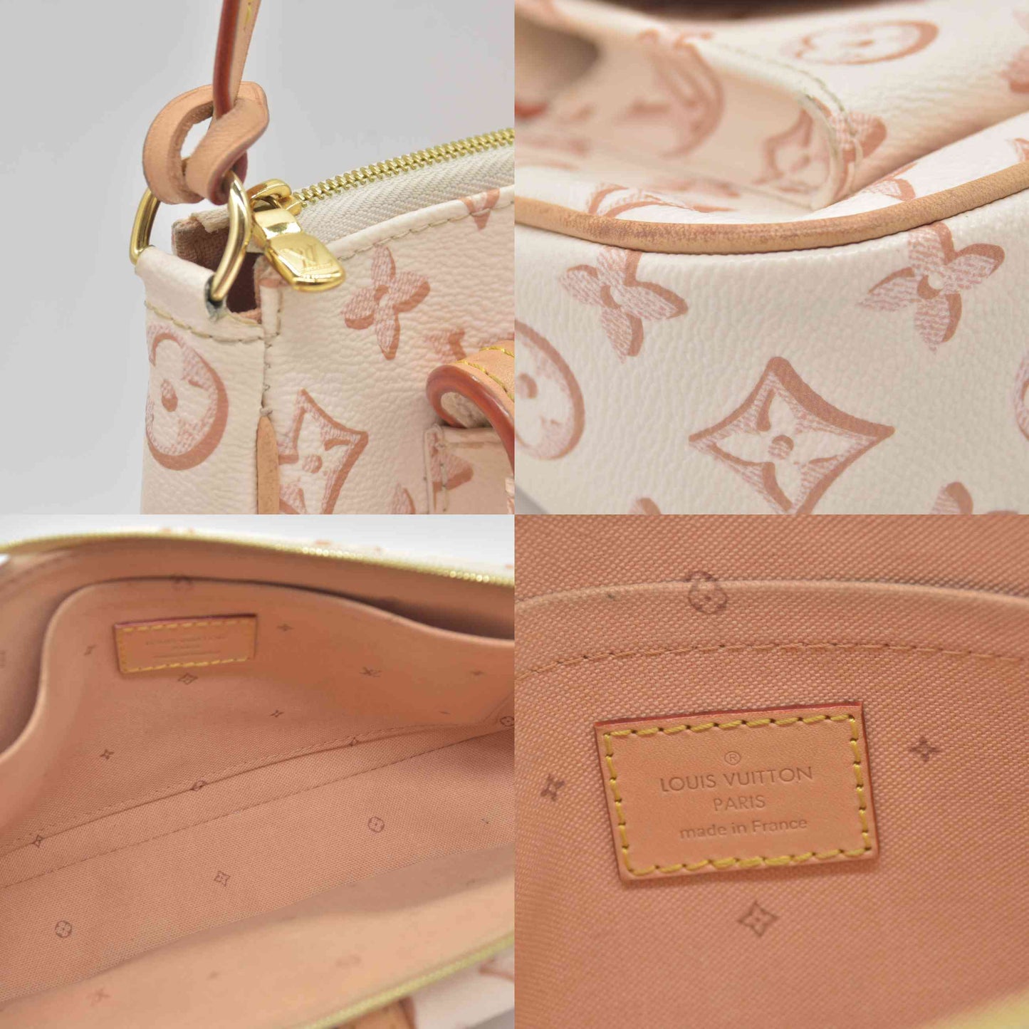 Louis Vuitton Monogram Fall For You Maxi Multi Pochette Accessories Beige Clair