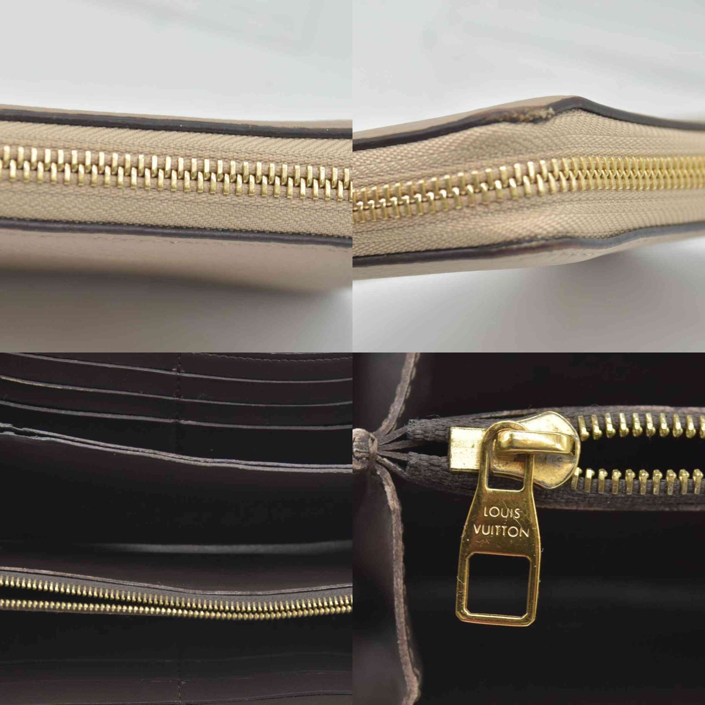 $1410 2019 Louis Vuitton Taurillon Comete Wallet Galet CONSIGNMENT MI1119