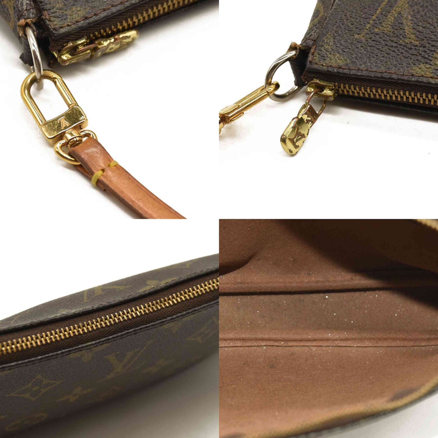 LOUIS VUITTON Monogram Pochette Accessories AR0013