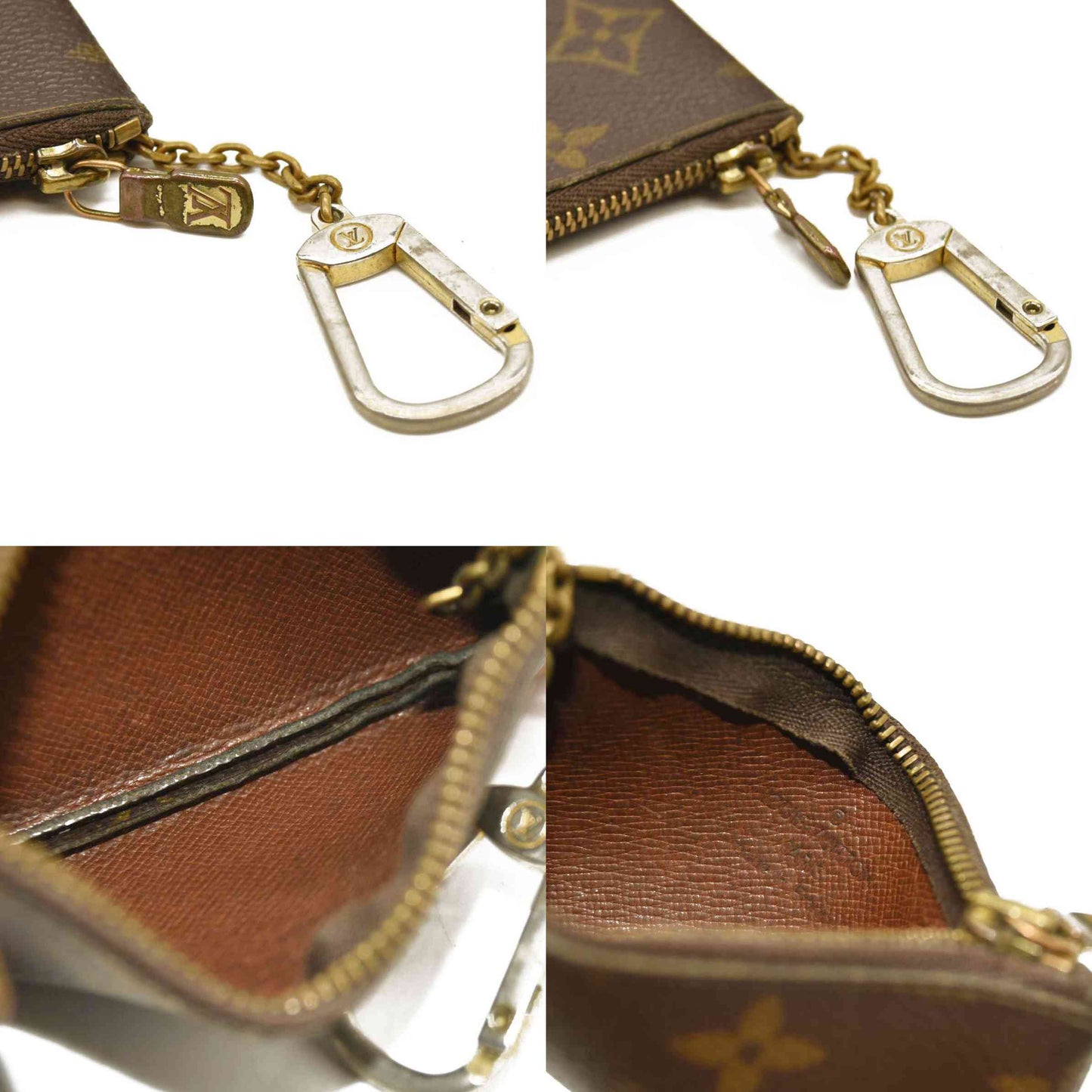 Louis Vuitton  Monogram Key Pouch ET0993