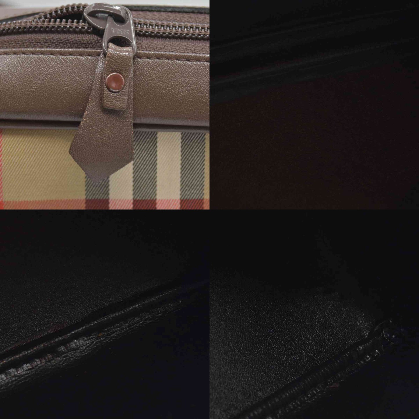 $1350 Burberry's  Haymarket Check Camera Bag  Shoulder Bag CONSIGNMENT