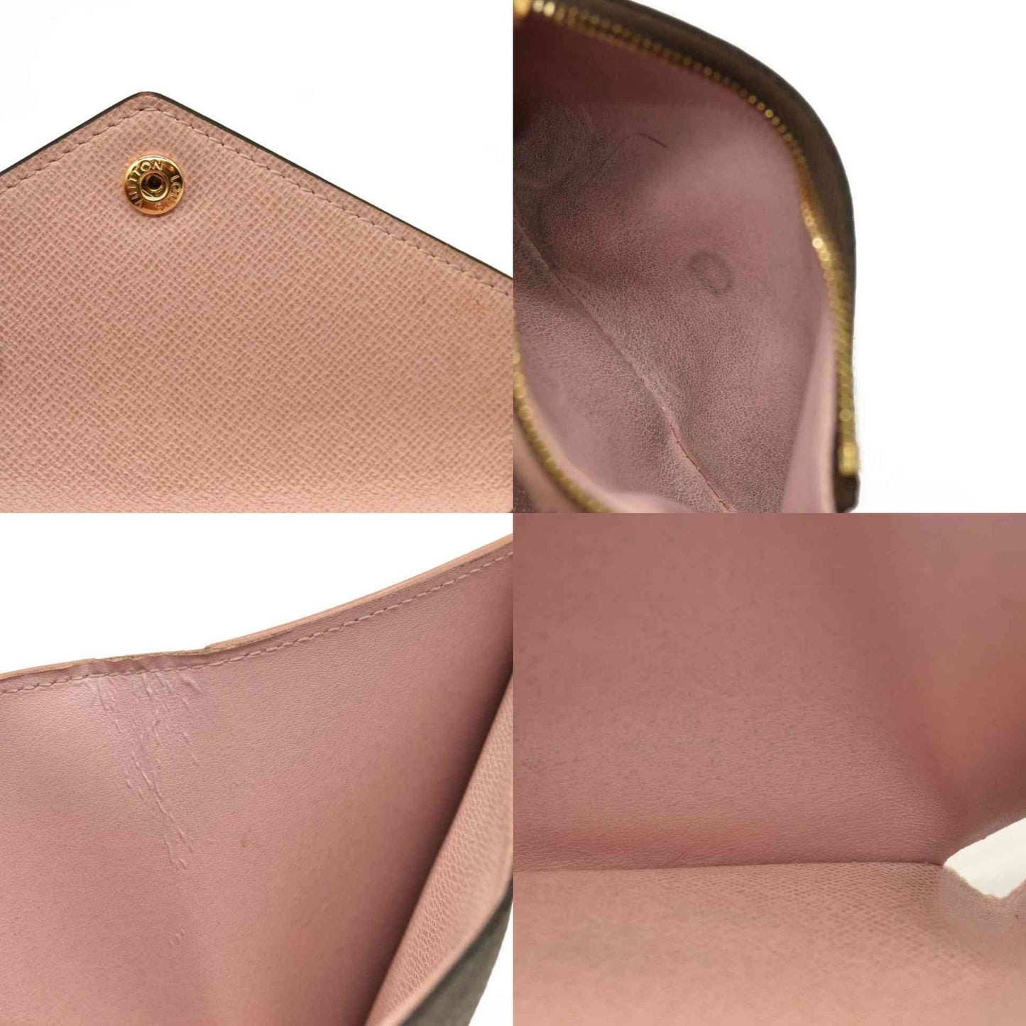 Louis Vuitton  Monogram Victorine Wallet Rose Ballerine