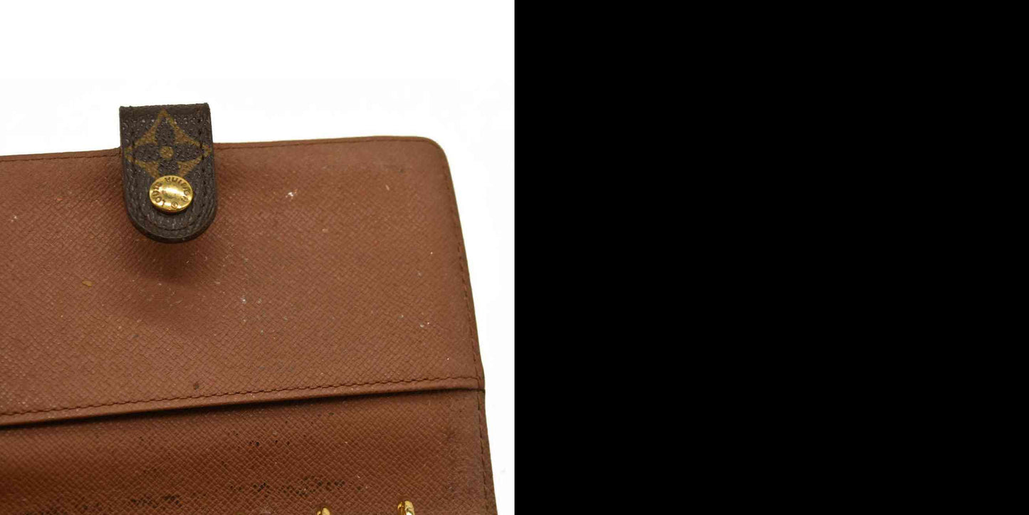 Louis Vuitton  Monogram Small Ring Agenda CA1927