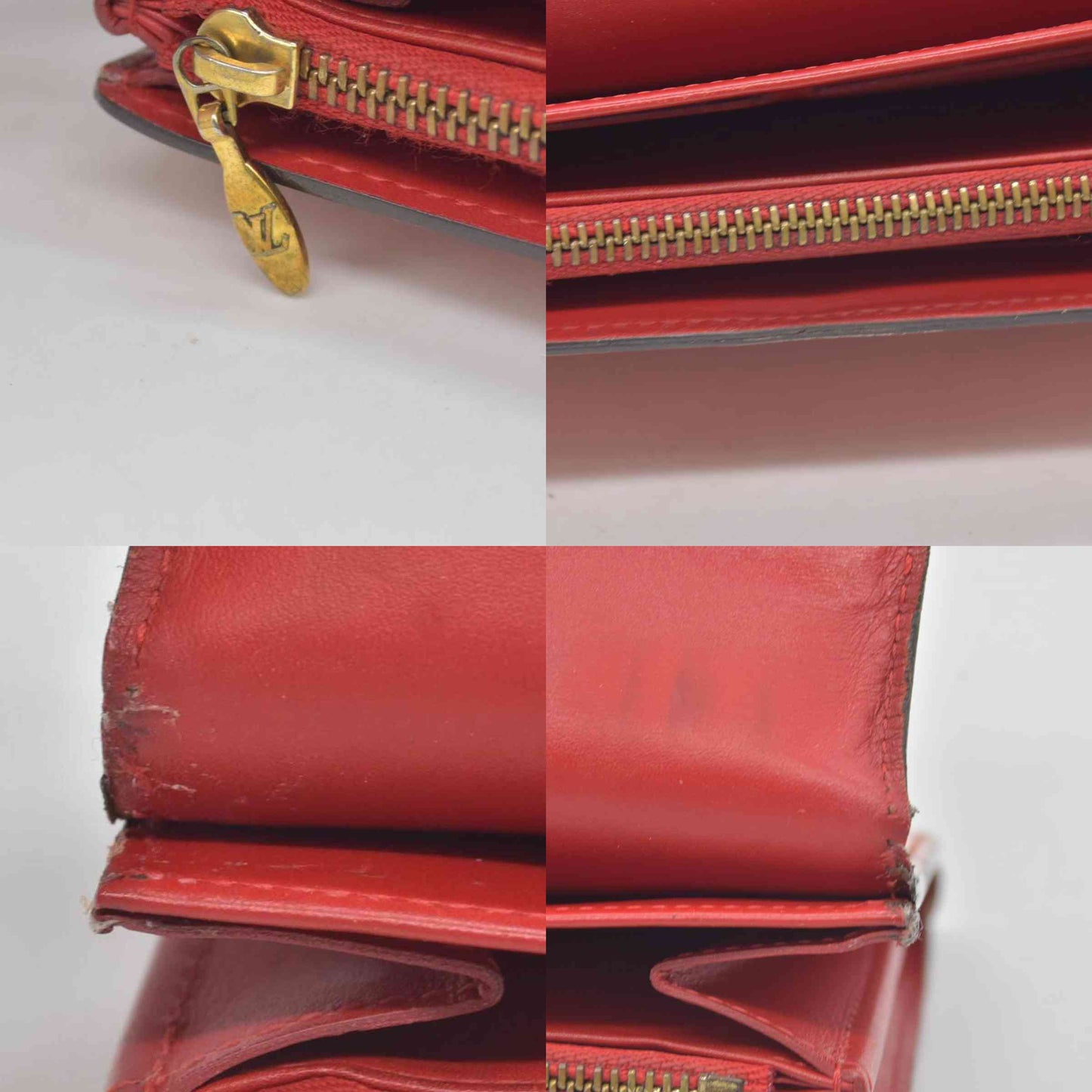 LOUIS VUITTON Vernis Sweet Monogram Sarah Wallet NM Wallet Pomme D'Amour CONSIGNMENT