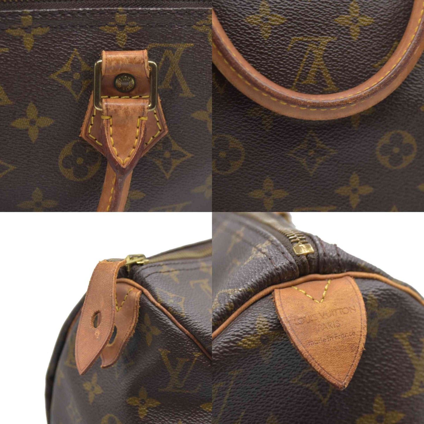 $2160 Louis Vuiton Monogram Speedy 40 SP1924 1994