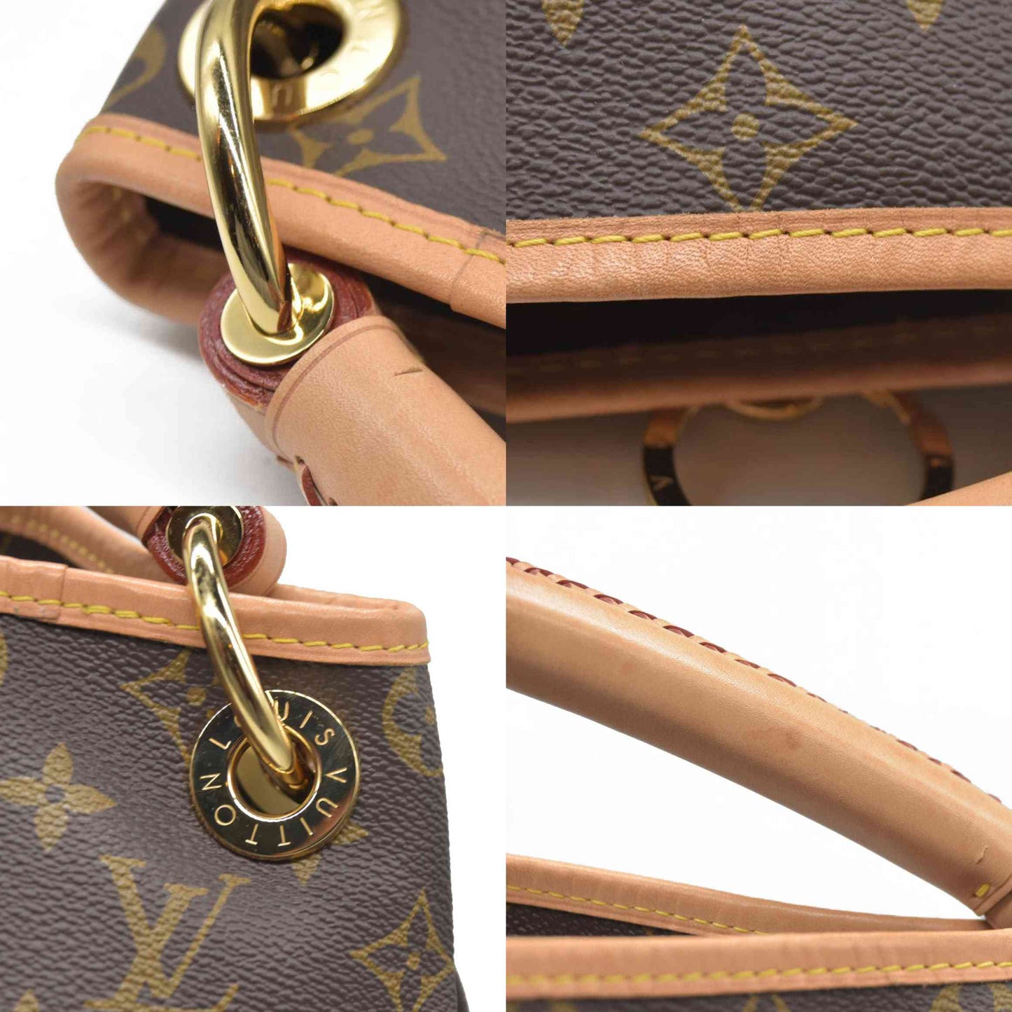 $2950 Louis Vuitton Monogram Artsy MM NM CA3189 2019
