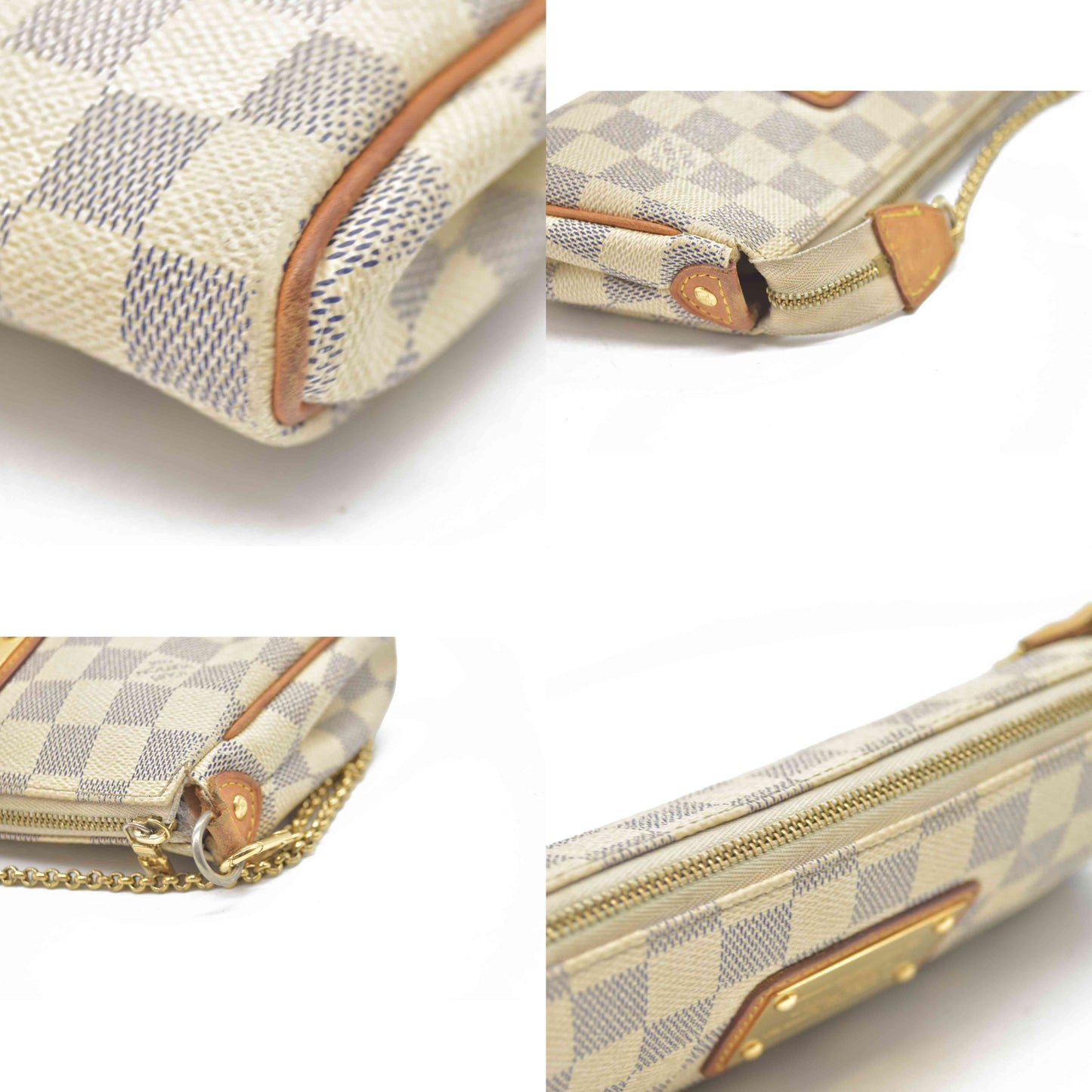 Louis Vuitton  Damier Azur Eva Clutch DU4190