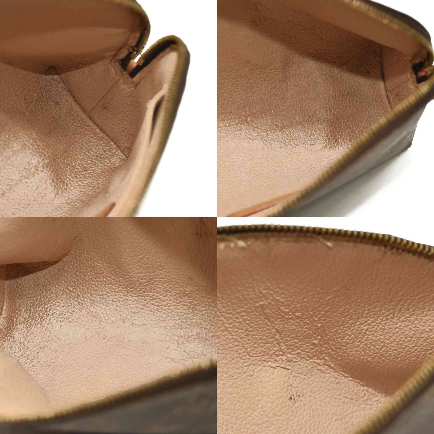 LOUIS VUITTON  Monogram Cosmetic Pouch CA0061