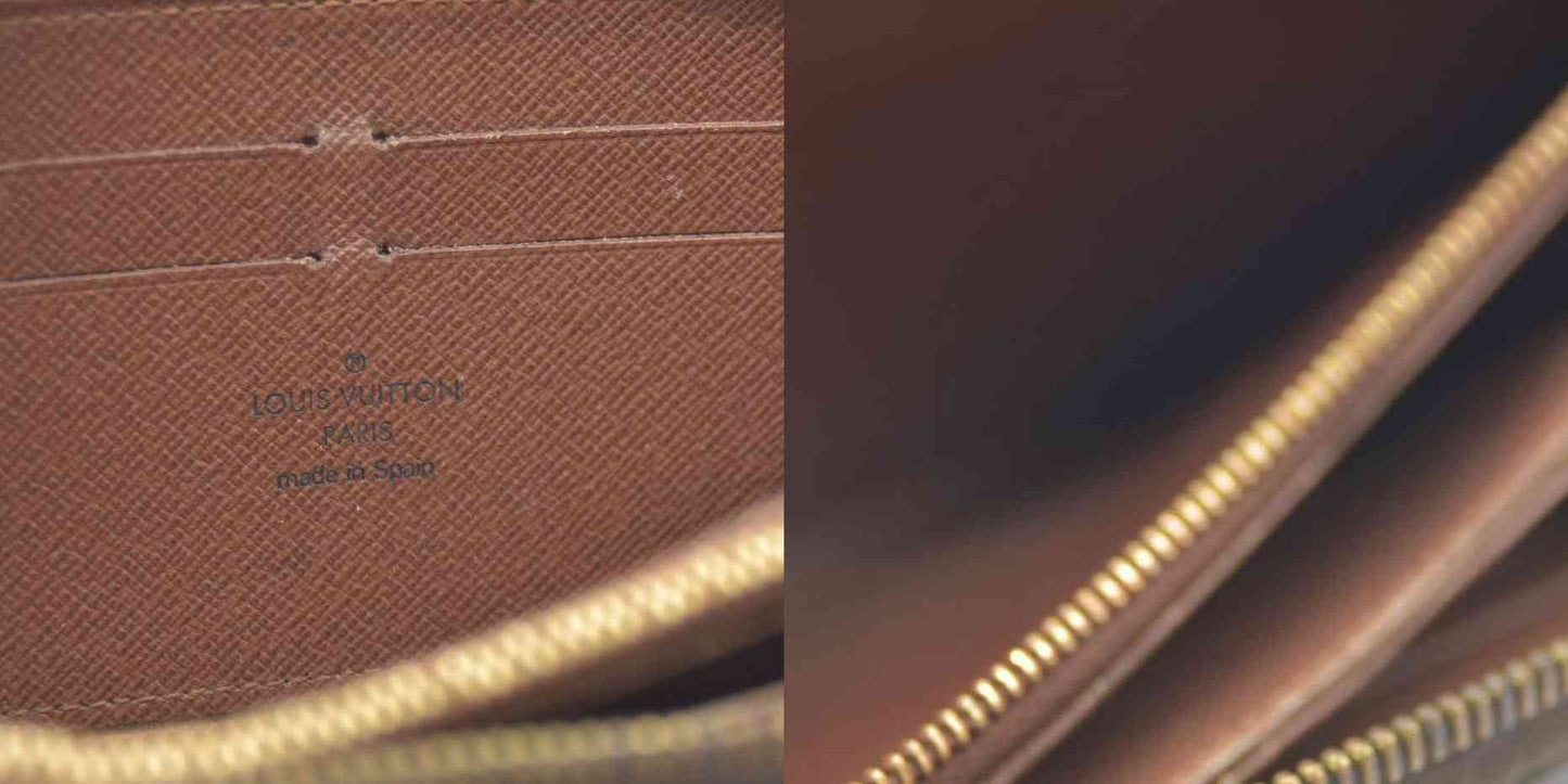 Louis Vuitton  Monogram Zippy Wallet CA1102