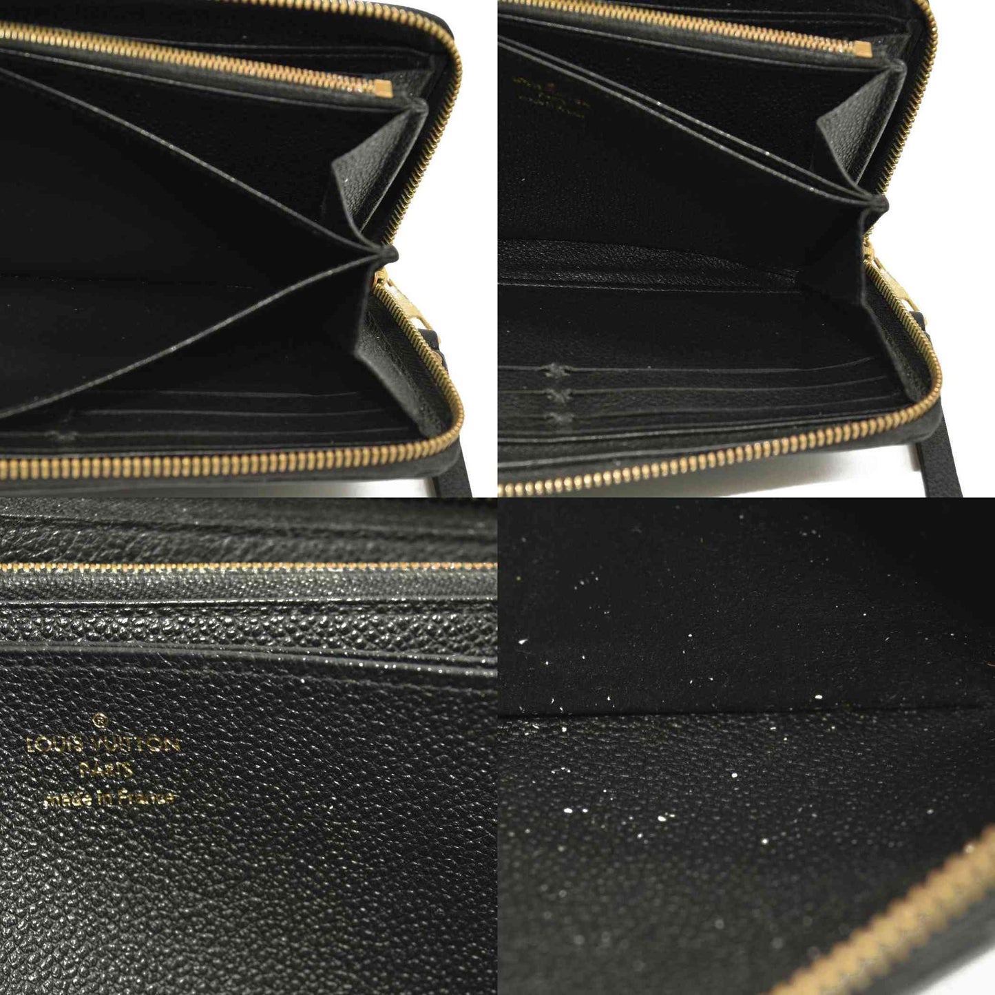 PRE-ORDER Louis Vuitton  Empreinte Zippy Wallet Black SP4105