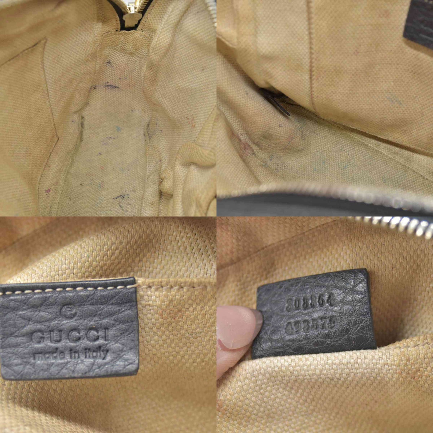 $1490 Gucci  Interlocking G Soho Disco