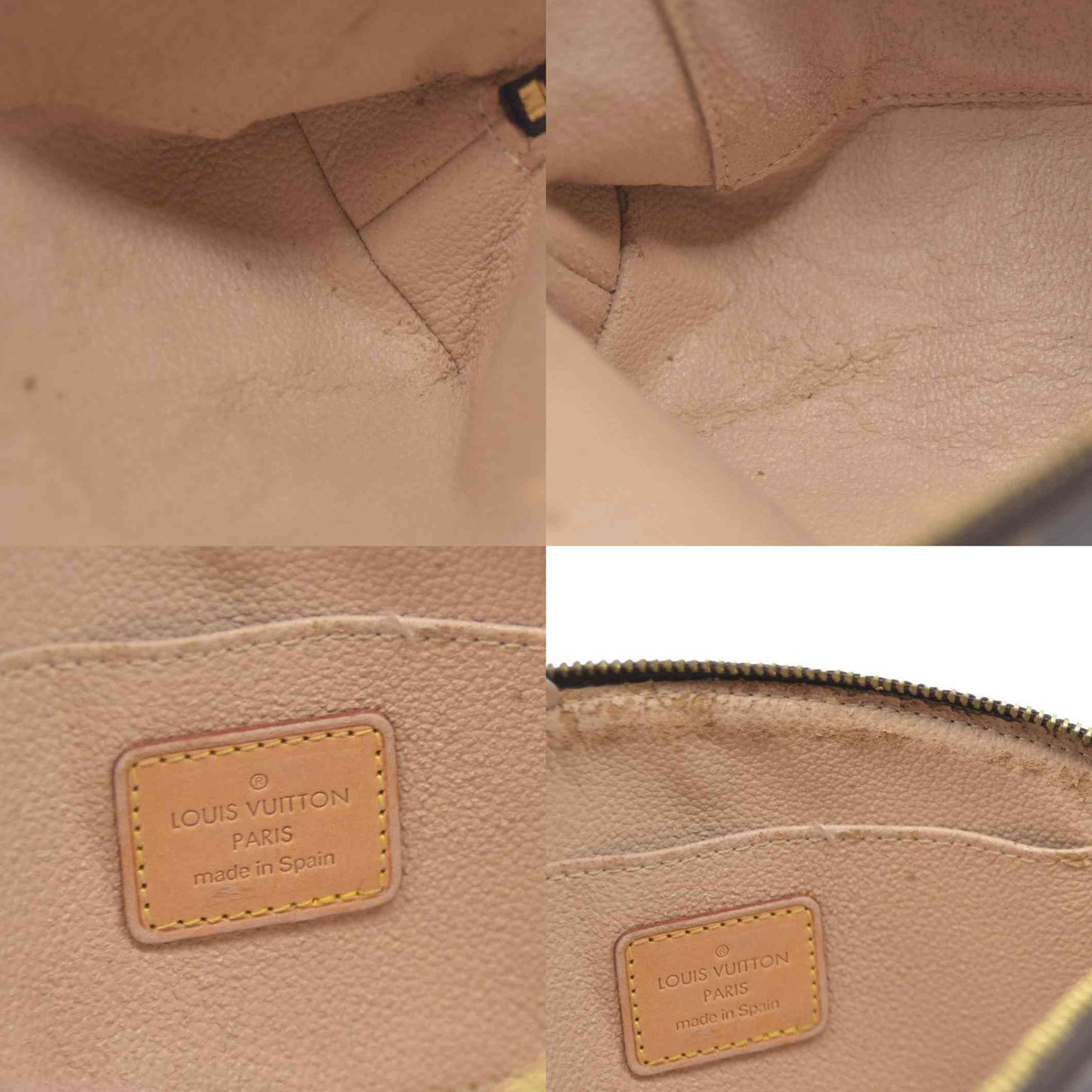 $590 Louis Vuitton Monogram Cosmetic Pouch CA0040