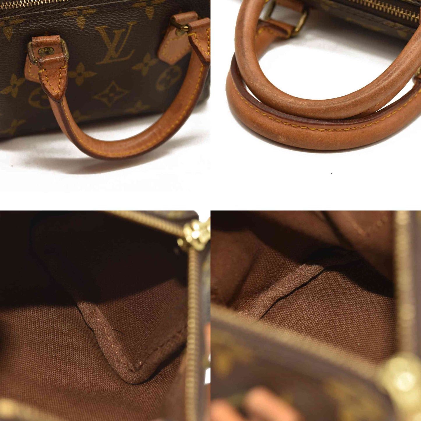 Louis Vuitton  Monogram Mini Sac HL Speedy