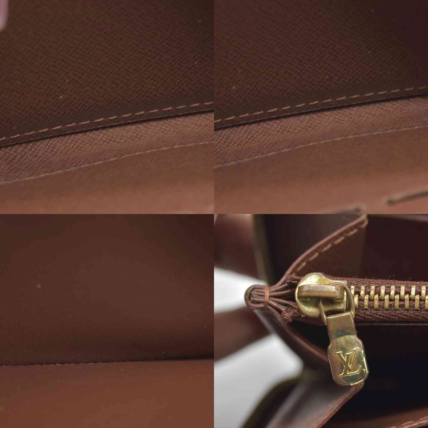 $915 2008 Louis Vuitton Monogram Zippy Wallet CONSIGNMENT CA4008