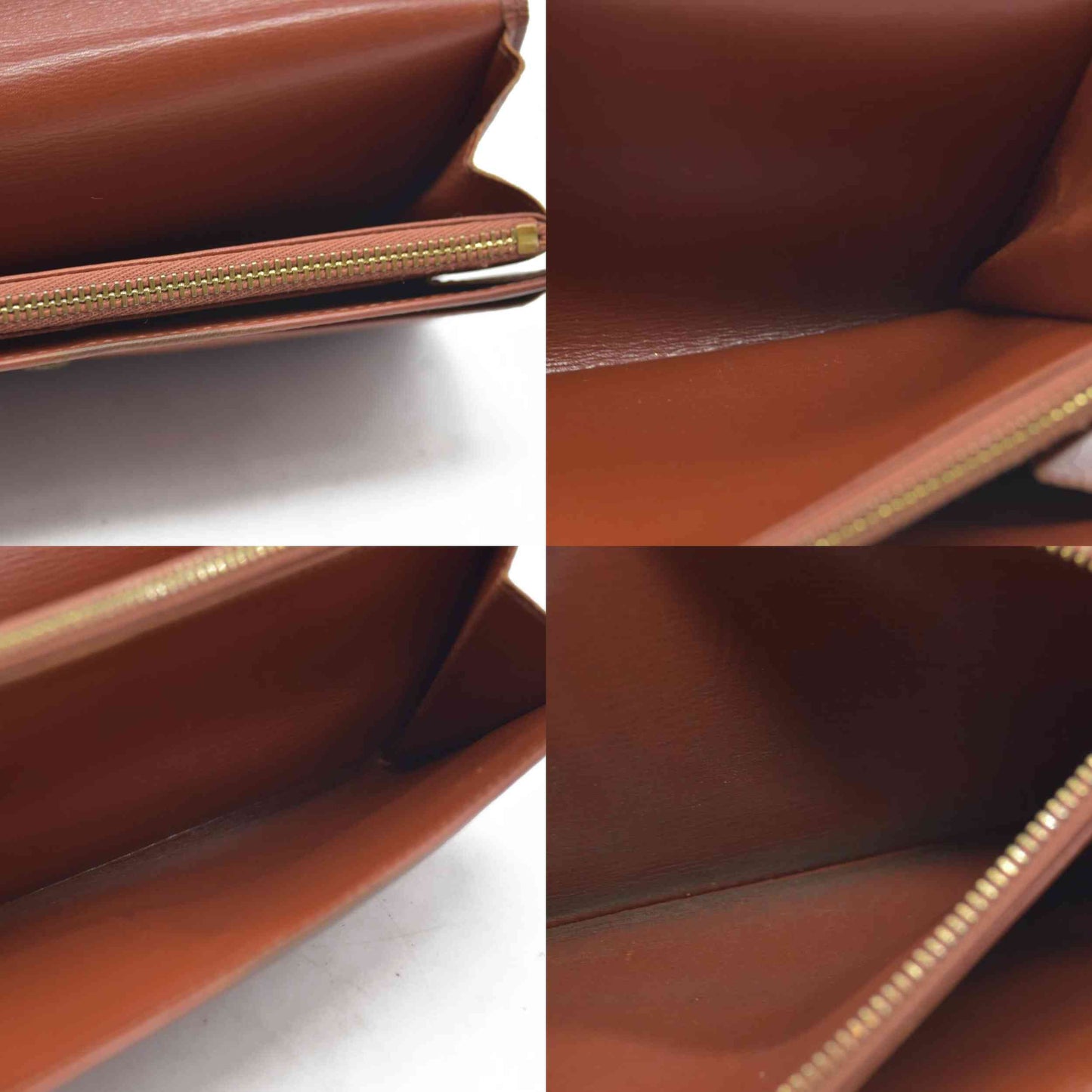 $805 Louis Vuitton Epi Porte Feuille Sarah Leather Long Bifold Wallet CA0975