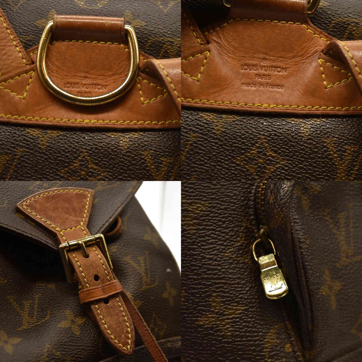 Louis Vuitton Monogram  Montsouris Backpack MM SP1917