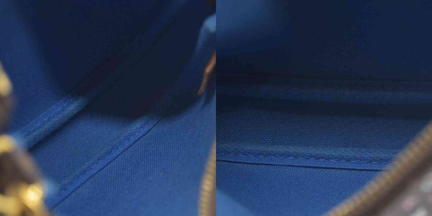 Louis Vuitton  Monogram 2019 Christmas Animation Mini Venice Pochette Accessories Blue