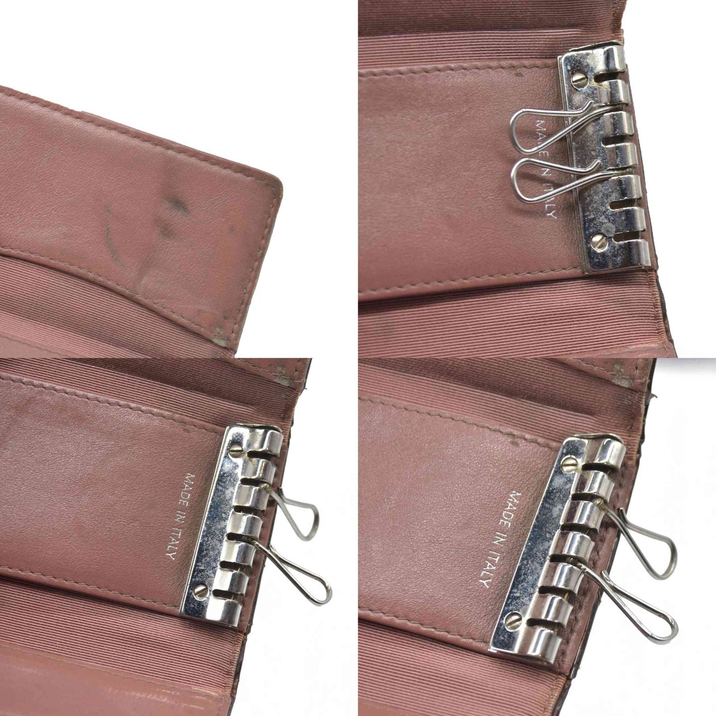 Chanel Timeless/Classique patent leather key ring