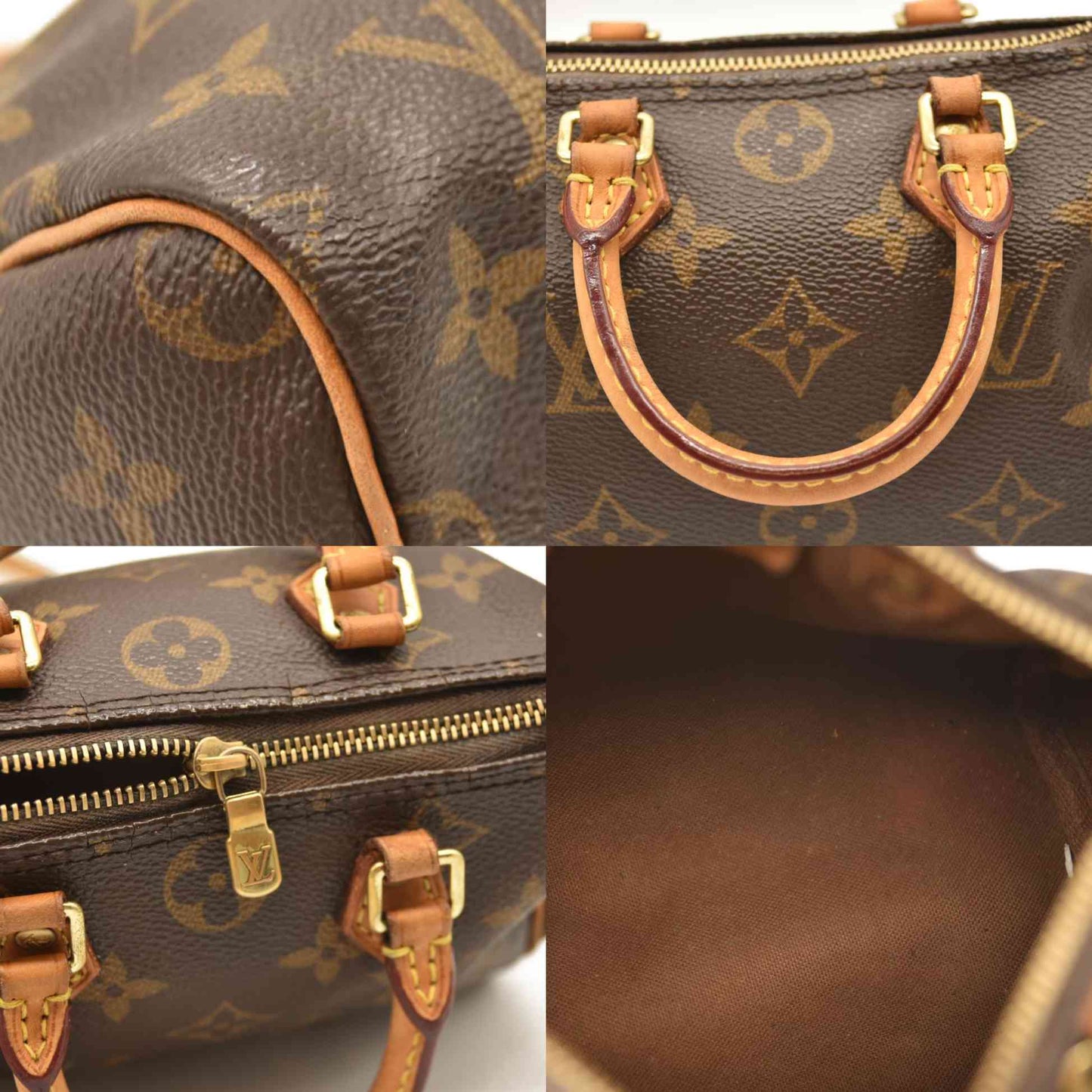 LOUIS VUITTON Monogram Nano Speedy TR3177 Bandouliere