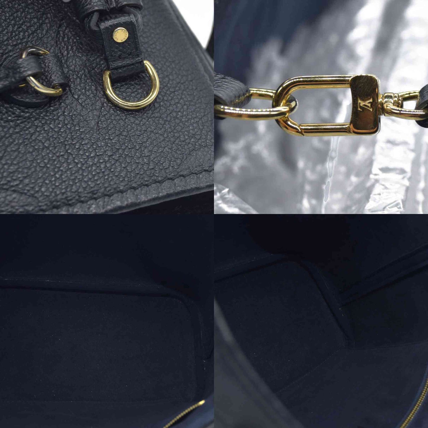 $2940 Louis Vuitton Monogram Giant Neverfull MM Black
