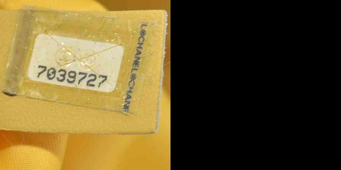 Chanel Travel Ligne Barrel Bag Yellow CONSIGNEMT