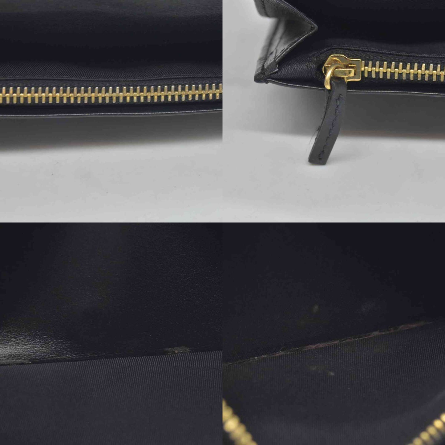 VERSACE Medusa Wallet Black Leather Unisex Bifold Long Wallet with Gold Hardware CONSIGNMENT