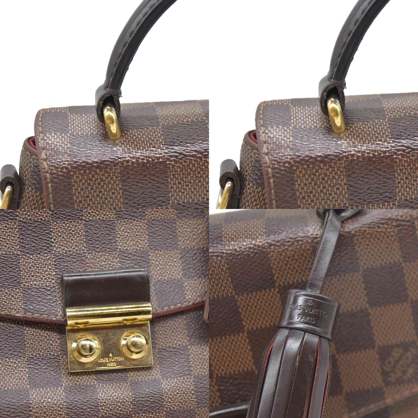Louis Vuitton  Damier Ebene Croisette