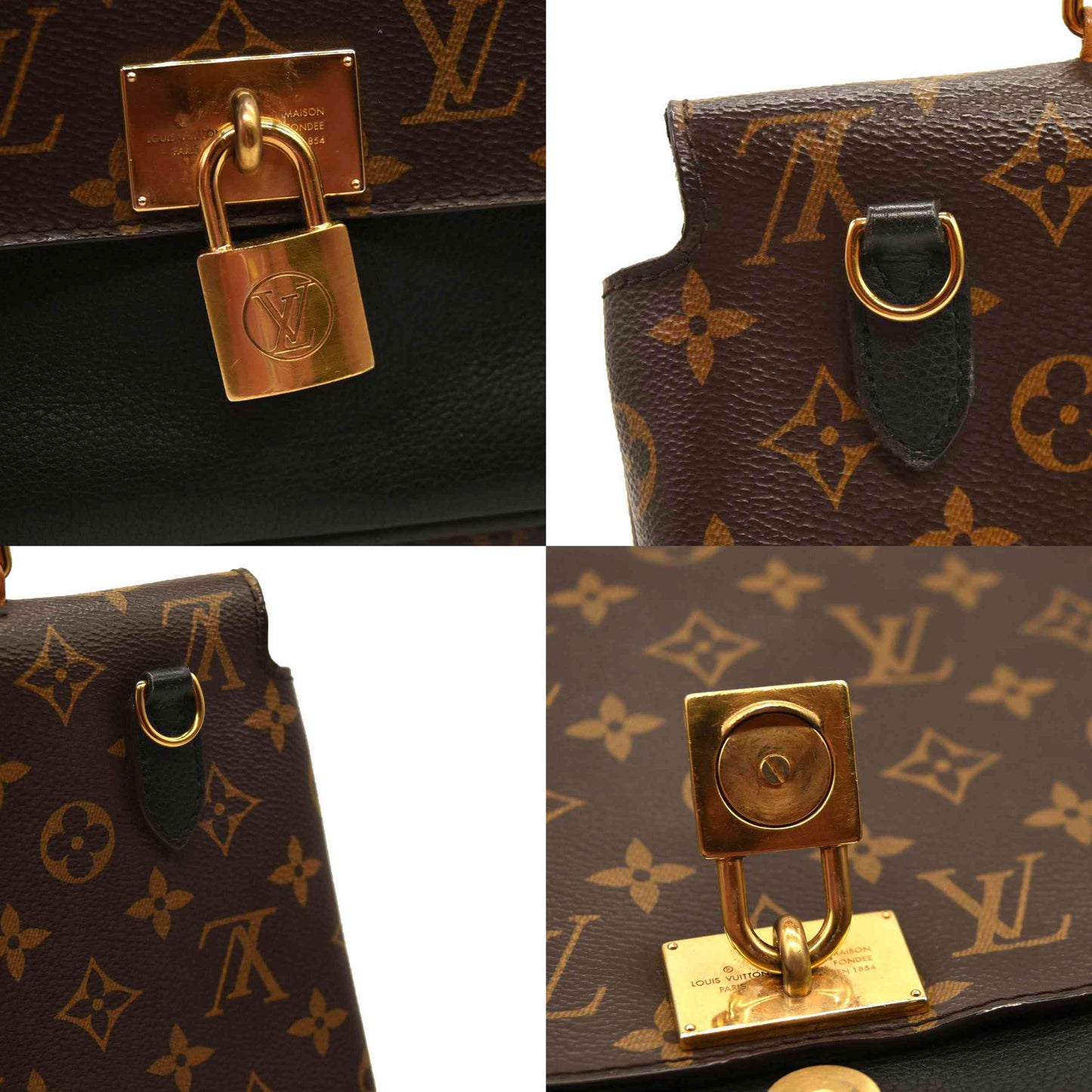 LOUIS VUITTON  Monogram Marignan Black FL3108