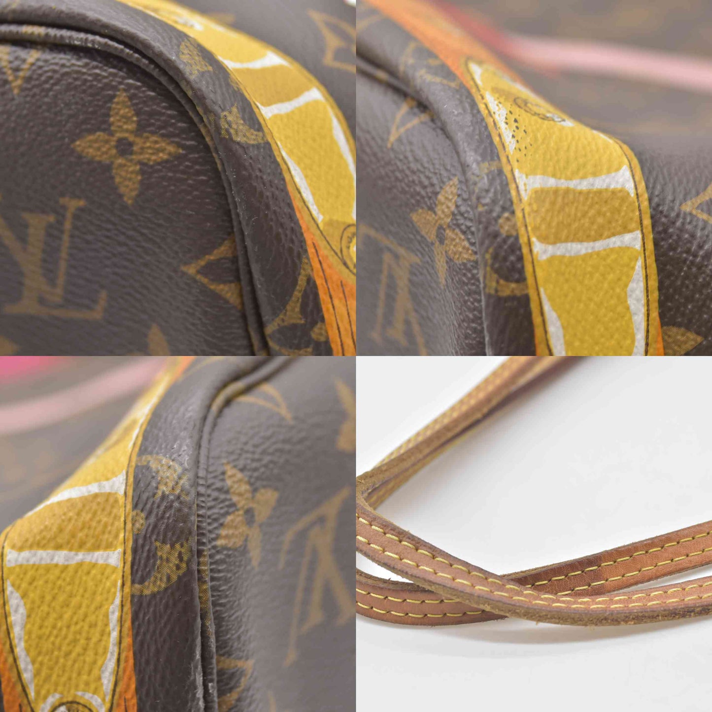 2018 $2170 Louis Vuitton  Monogram Summer Trunks Neo Neverfull MM GI2128