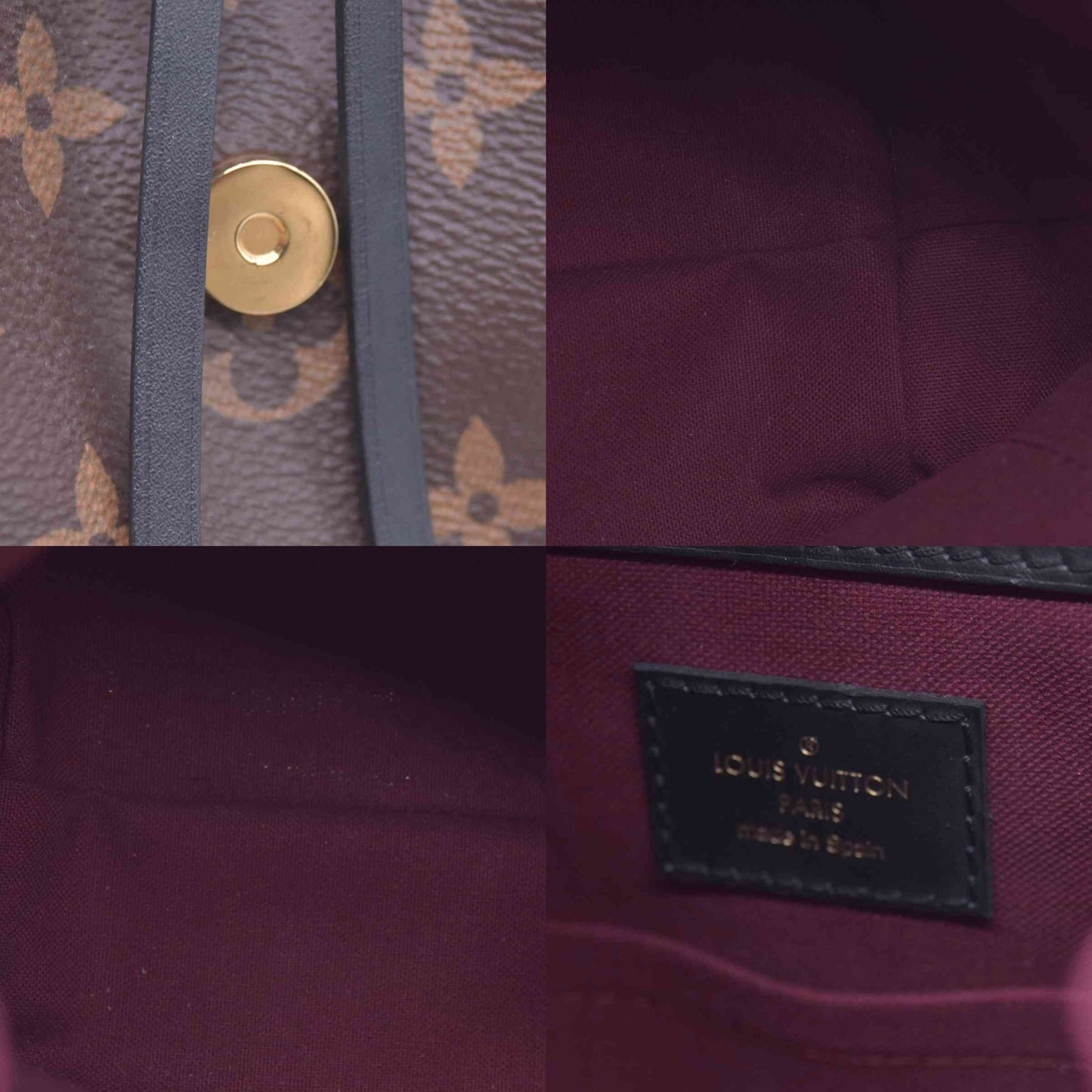 $3200 Louis Vuitton Monogram Montsouris BB