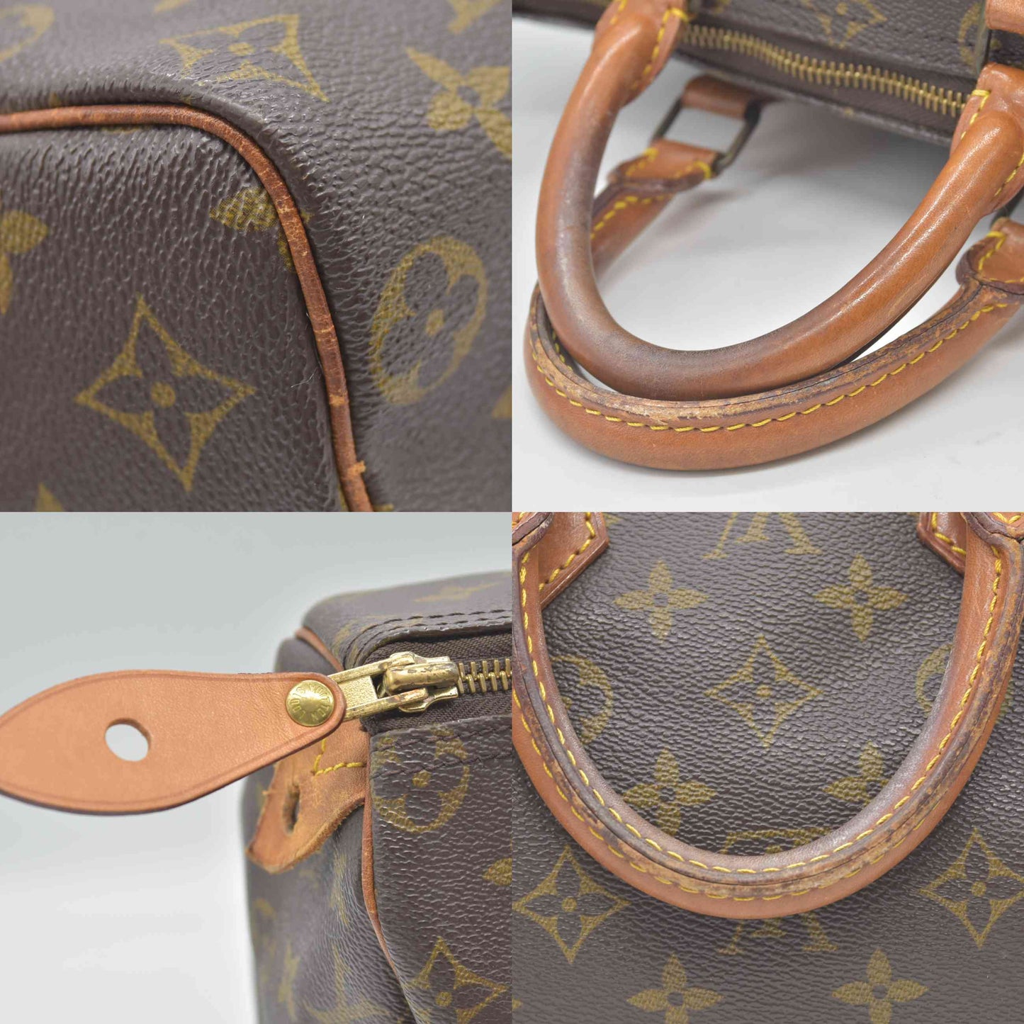 $1490 1991 Louis Vuitton Monogram Speedy 25 MI0911