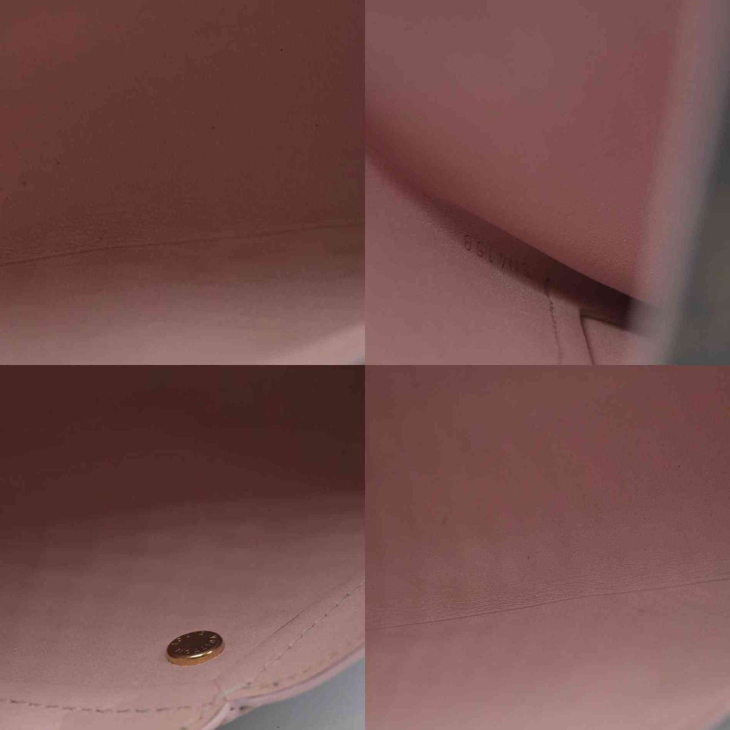 AUCTION $810 LOUIS VUITTON Monogram Large Kirigami Pochette Insert Rose Ballerine SN4158