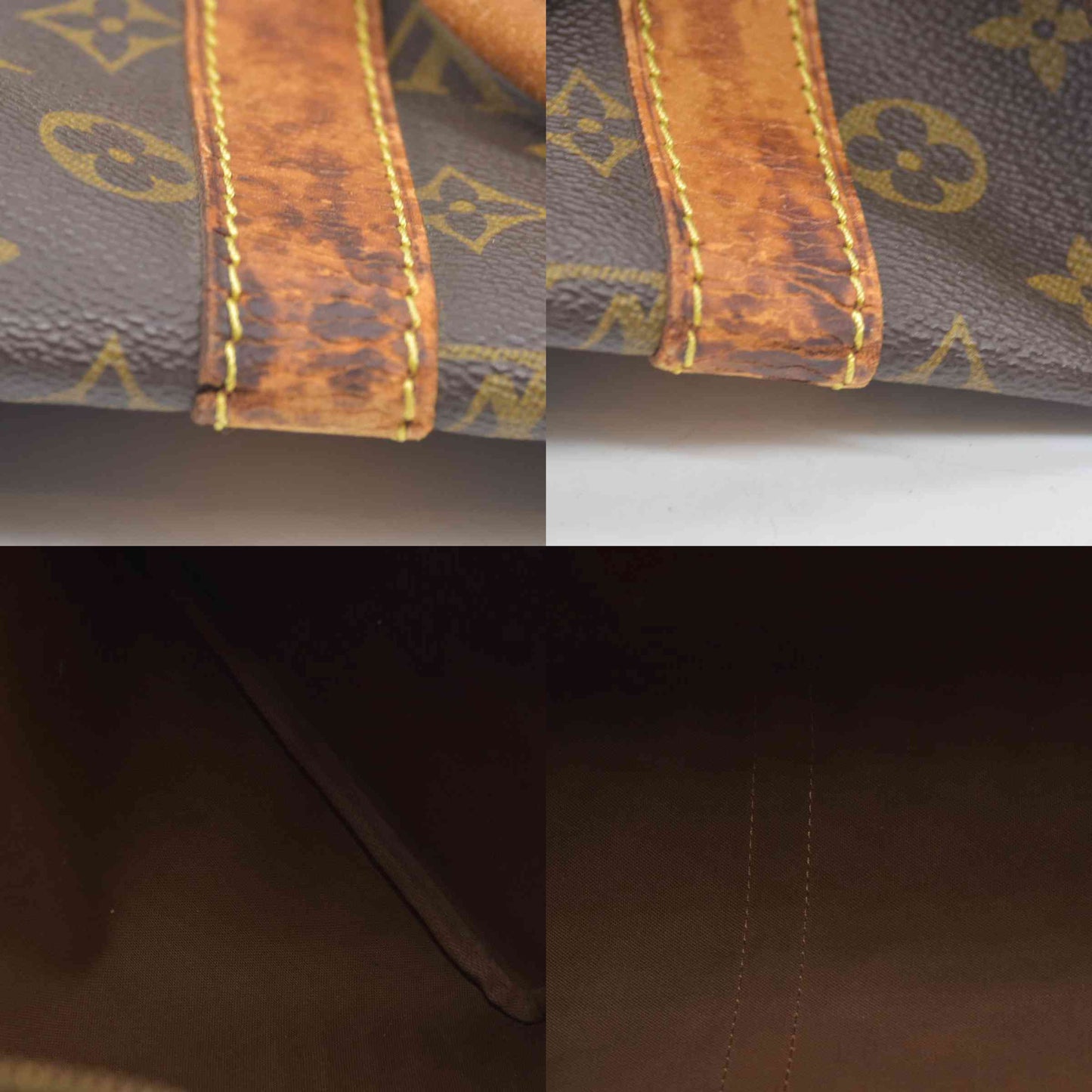 $1420 1994 Louis Vuitton Monogram Duffle Boston Bag Keepall 45 SP0964