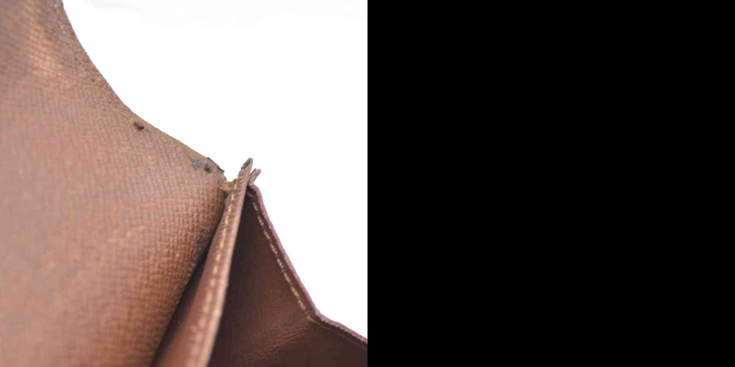 LOUIS VUITTON Monogram Enveloppe Carte de Visite Card Case Wallet