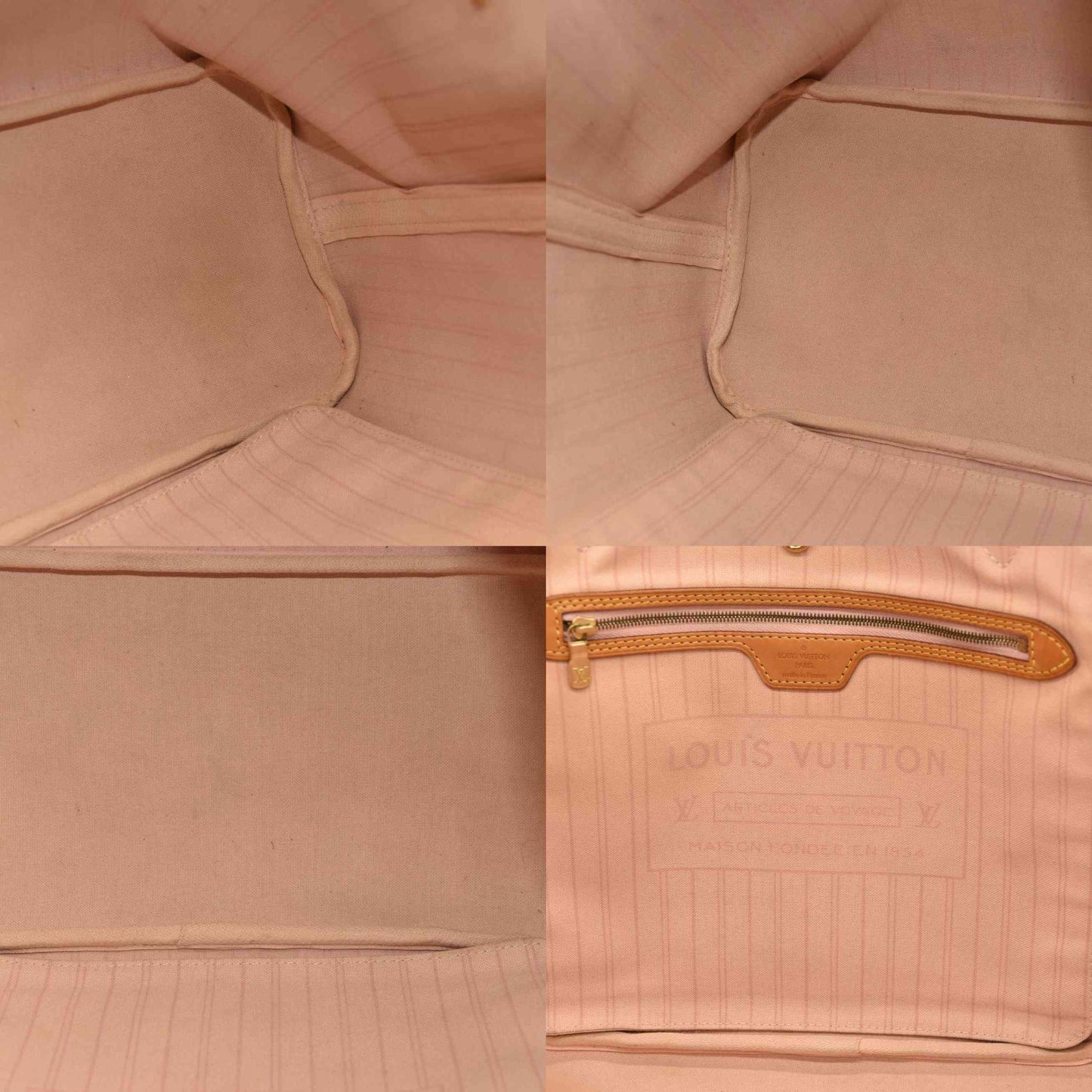 LOUIS VUITTON  Damier Azur Neverfull MM FL3166